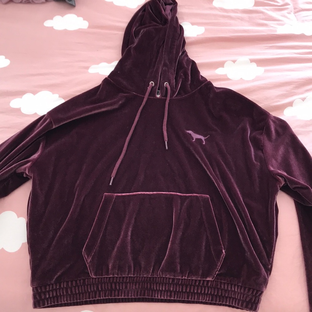 PINK Victoria’s Secret Velour Sweatshirt